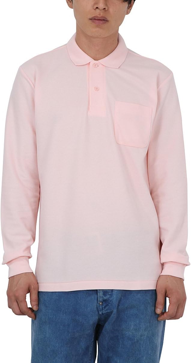 Мужская рубашка-поло Printstar 00169-VLP, пике из тетронового хлопка (TC), с длинным рукавом, с карманом, 5,8 унций, розовый
Мужская рубашка-поло Printstar 00169-VLP, пике из тетронового хлопка (TC), с длинным рукавом, с карманом, 5,8 унций, розовый