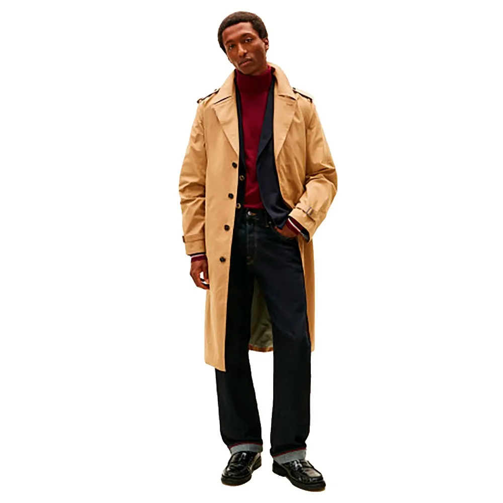 Тренч Tommy Hilfiger MW0MW41855, коричневый
Тренч Tommy Hilfiger MW0MW41855, коричневый