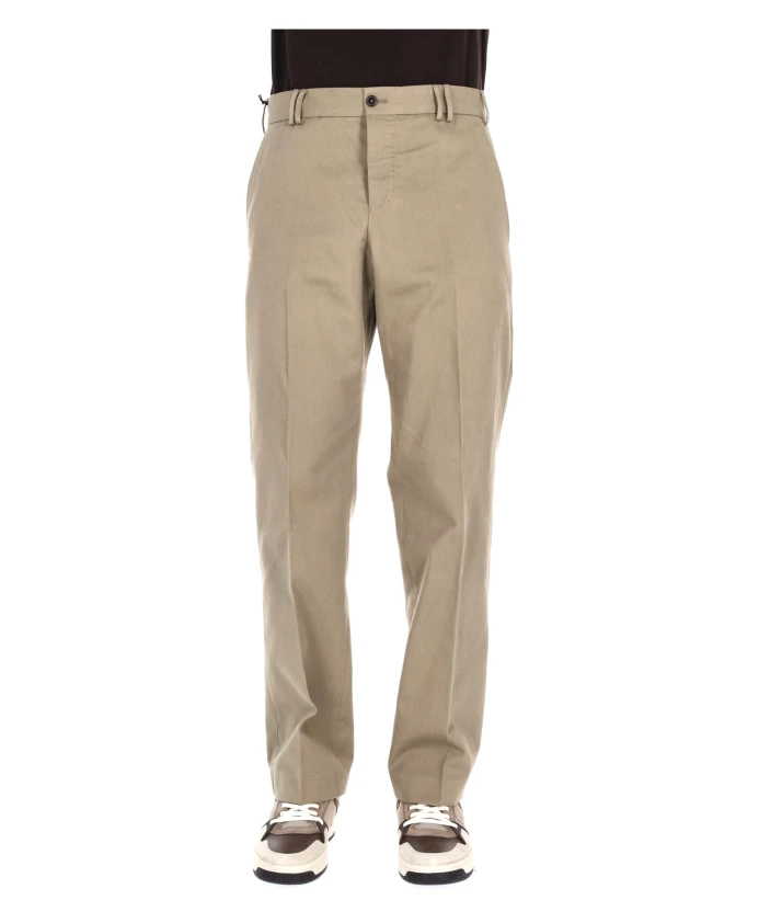 Бежевые хлопковые брюки класса люкс от Michael Line Pt Torino, бежевый
Бежевые хлопковые брюки класса люкс от Michael Line Pt Torino, бежевый