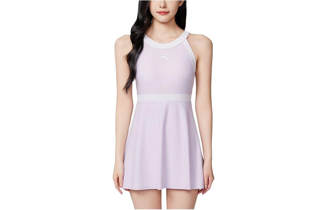 Слитный купальник женский нежно-фиолетовый/чисто-белый Anta
Слитный купальник женский нежно-фиолетовый/чисто-белый Anta