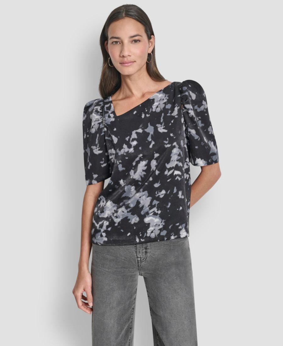 Женская футболка с коротким рукавом и принтом DKNY, Black Abstract Bouquet, Черный, Женская футболка с коротким рукавом и принтом DKNY, Black Abstract Bouquet
Женская футболка с коротким рукавом и принтом DKNY, Black Abstract Bouquet, Черный, Женская футболка с коротким рукавом и принтом DKNY, Black Abstract Bouquet