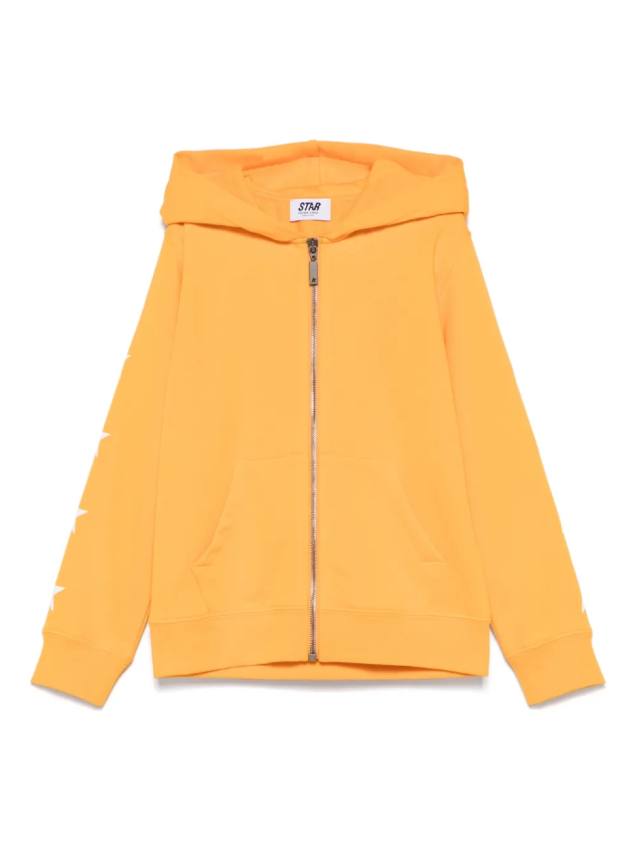 Толстовка с капюшоном Golden Goose Kids со звездным принтом, оранжевый
Толстовка с капюшоном Golden Goose Kids со звездным принтом, оранжевый