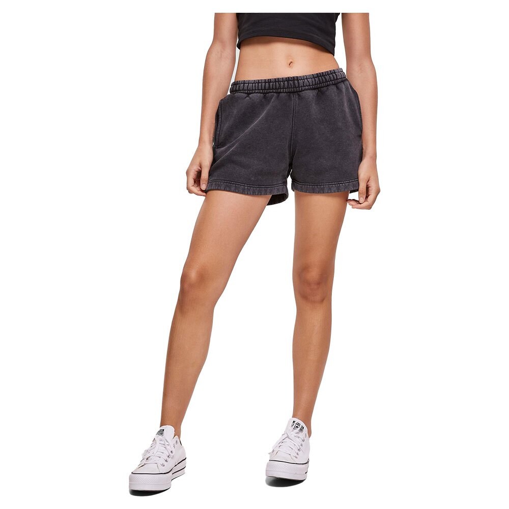 Спортивные брюки Urban Classics Stone Washed, черный 
Спортивные брюки Urban Classics Stone Washed, черный