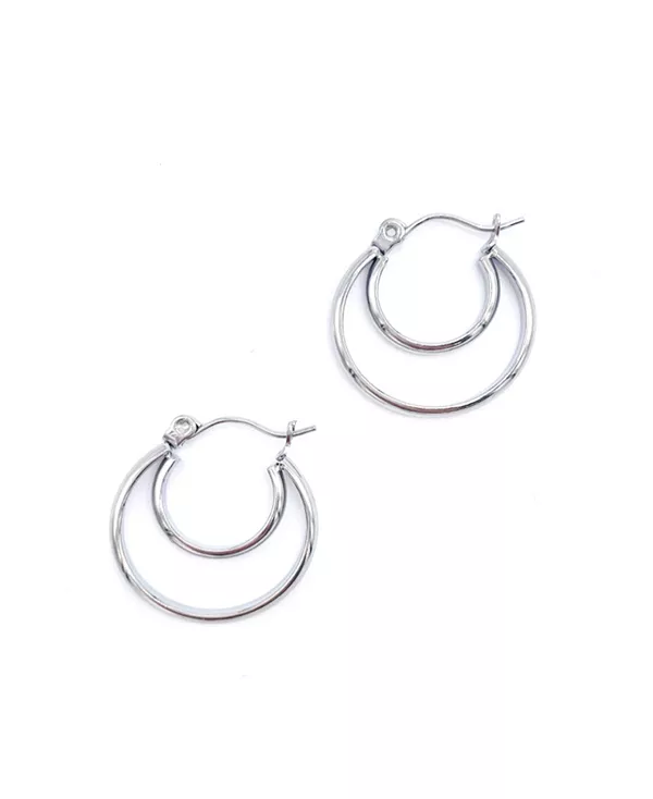 Серьги-Кольца средней длины в форме полумесяца Adornia, silver-tone
Серьги-Кольца средней длины в форме полумесяца Adornia, silver-tone