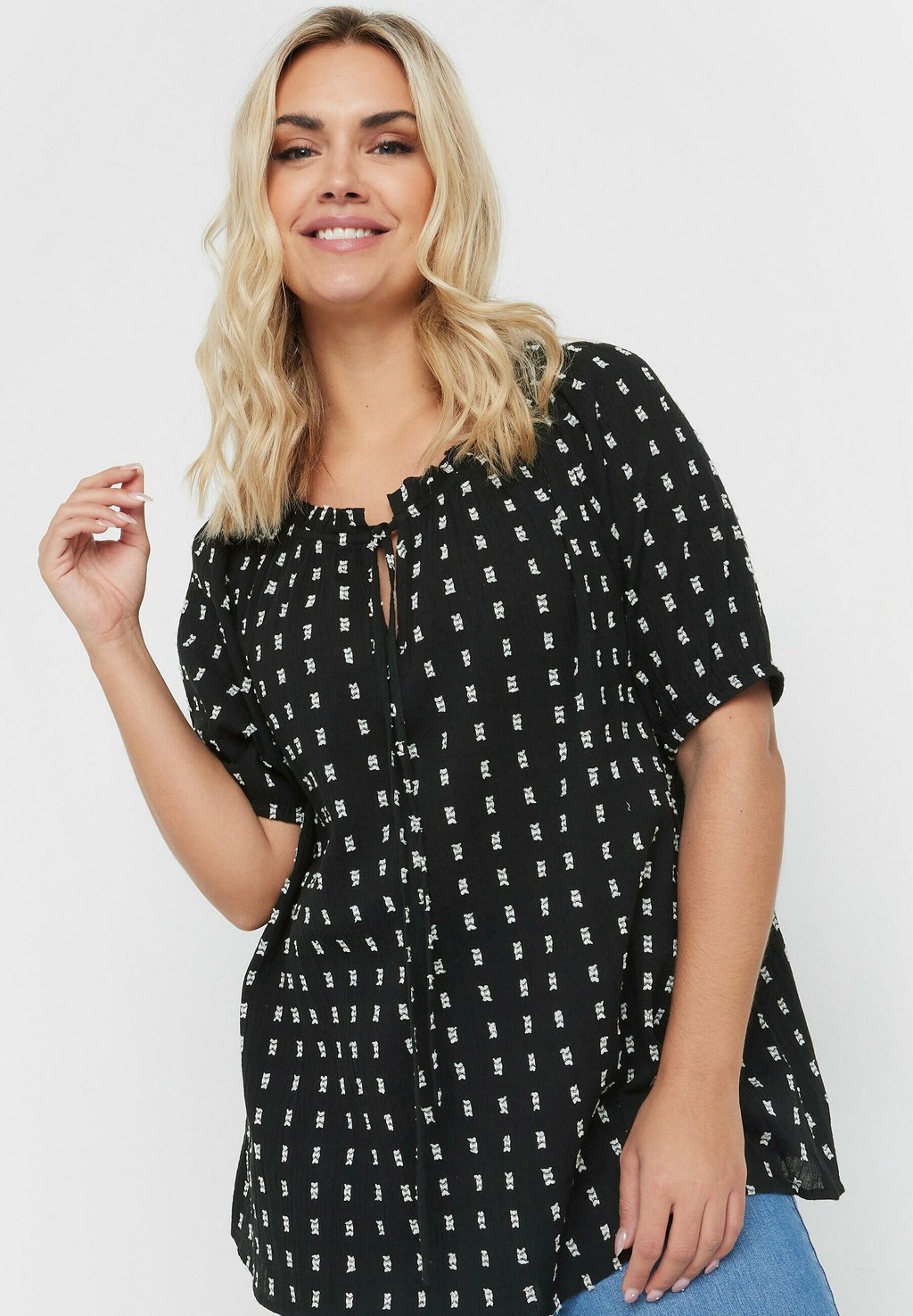 Блуза Yours Clothing, антрацит
Блуза Yours Clothing, антрацит