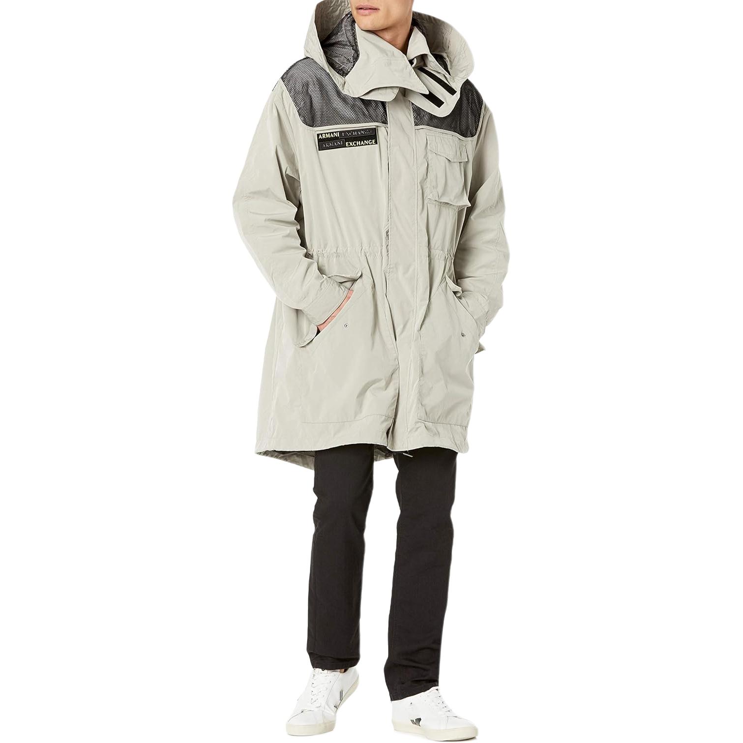 ARMANI EXCHANGE Тренч AE для мужчин светло-серый
ARMANI EXCHANGE Тренч AE для мужчин светло-серый