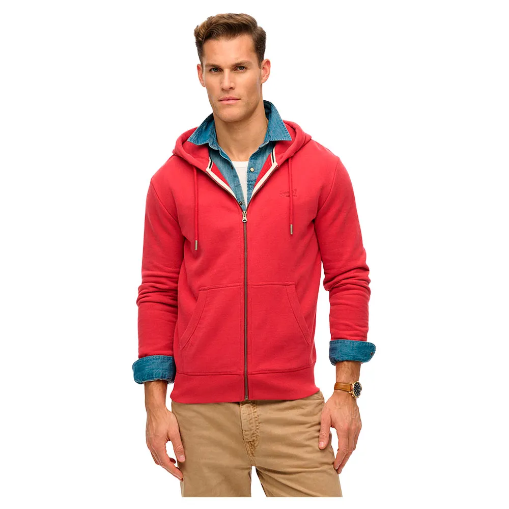 Толстовка Superdry Essentials Logo full zip, красный
Толстовка Superdry Essentials Logo full zip, красный