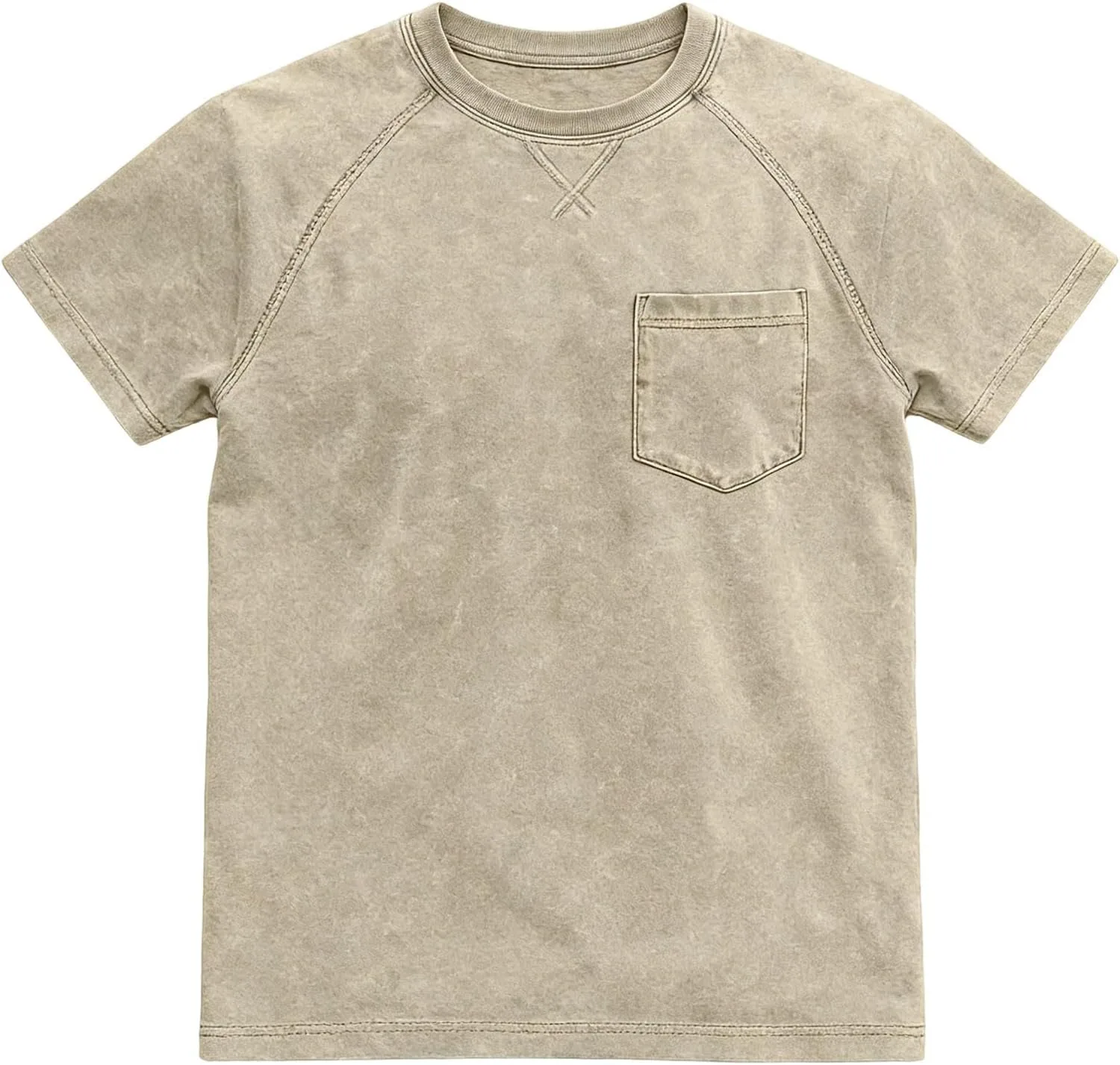 Мужская футболка Casual с регланными короткими рукавами и круглым вырезом
Мужская футболка Casual с регланными короткими рукавами и круглым вырезом