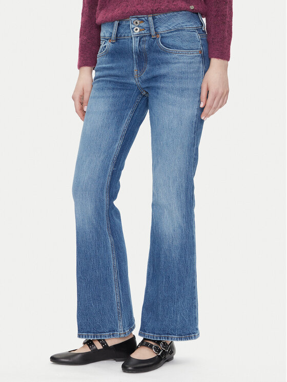 Джинсы клеш PL204877 Pepe Jeans, синий
Джинсы клеш PL204877 Pepe Jeans, синий