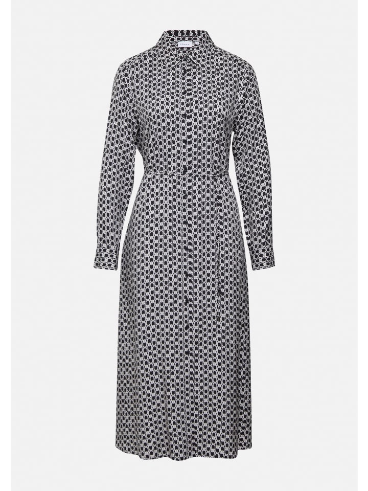 Длинное платье comma, черно-белый
Длинное платье comma, черно-белый