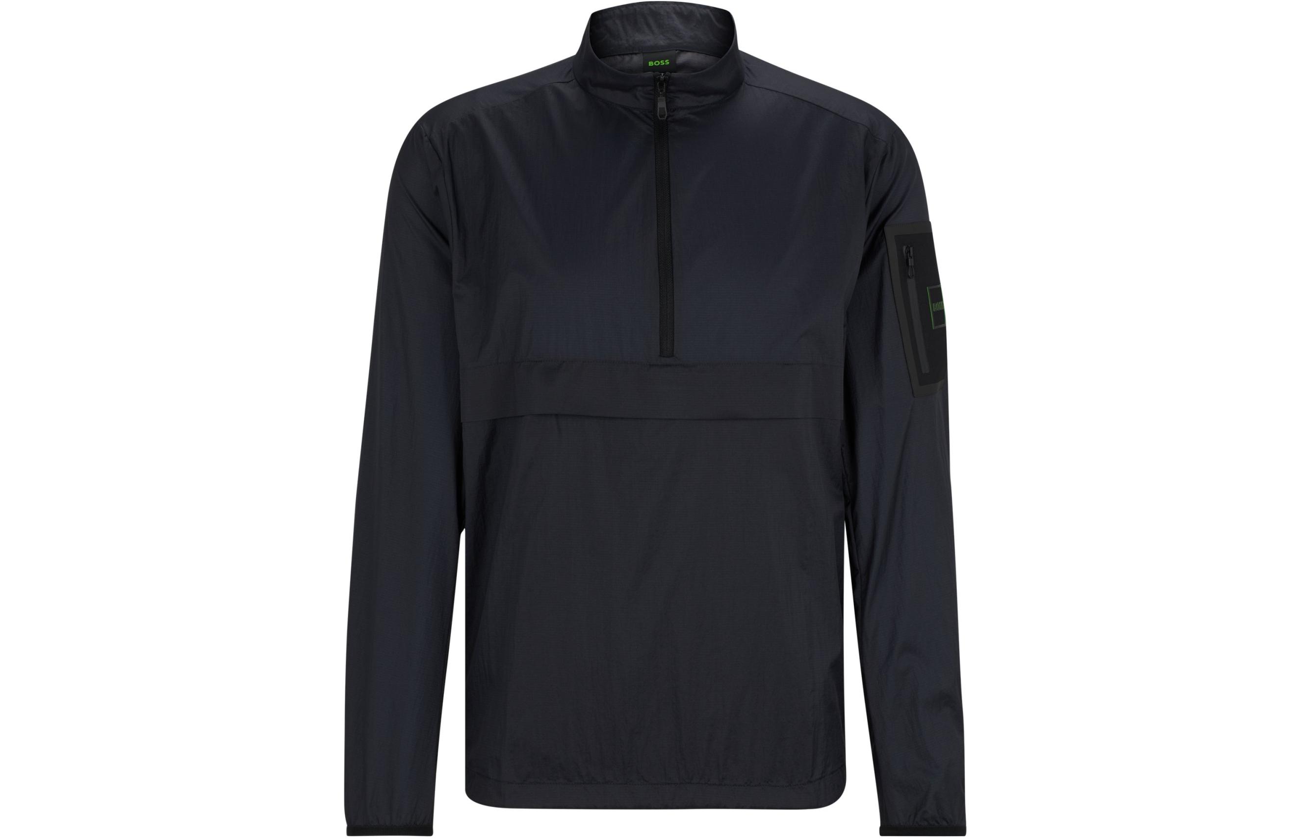 HUGO BOSS Ветровка из рипстоп ткани с водоотталкивающей пропиткой прямого кроя темно-синего цвета, Dark Blue
HUGO BOSS Ветровка из рипстоп ткани с водоотталкивающей пропиткой прямого кроя темно-синего цвета, Dark Blue