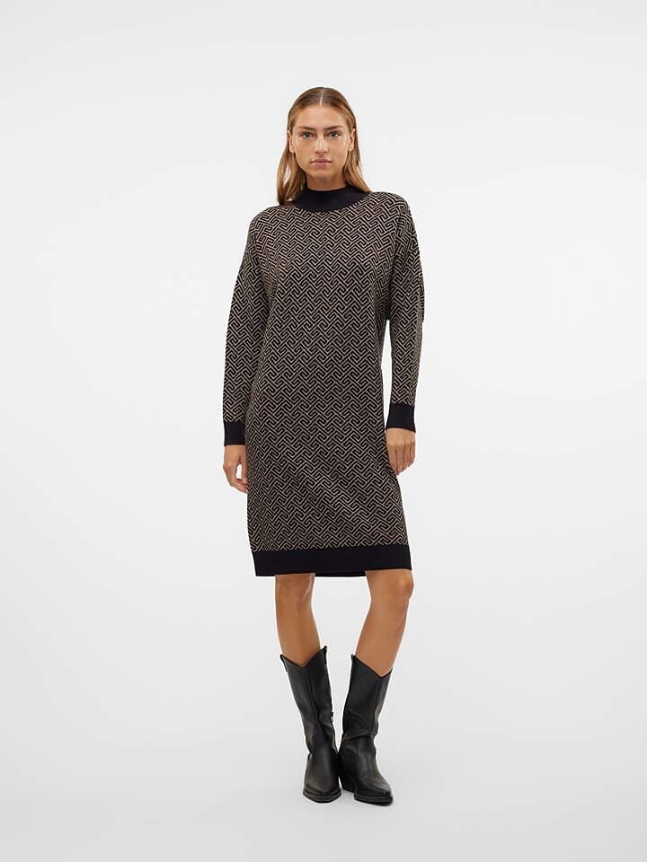 Длинное платье Vero Moda Strick, черный
Длинное платье Vero Moda Strick, черный