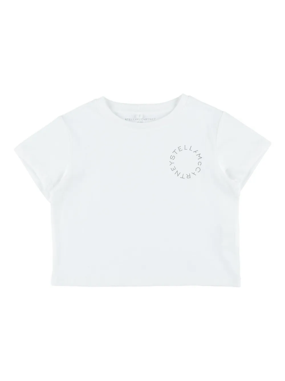 Футболка с круглым логотипом Stella Mccartney Kids, белый
Футболка с круглым логотипом Stella Mccartney Kids, белый