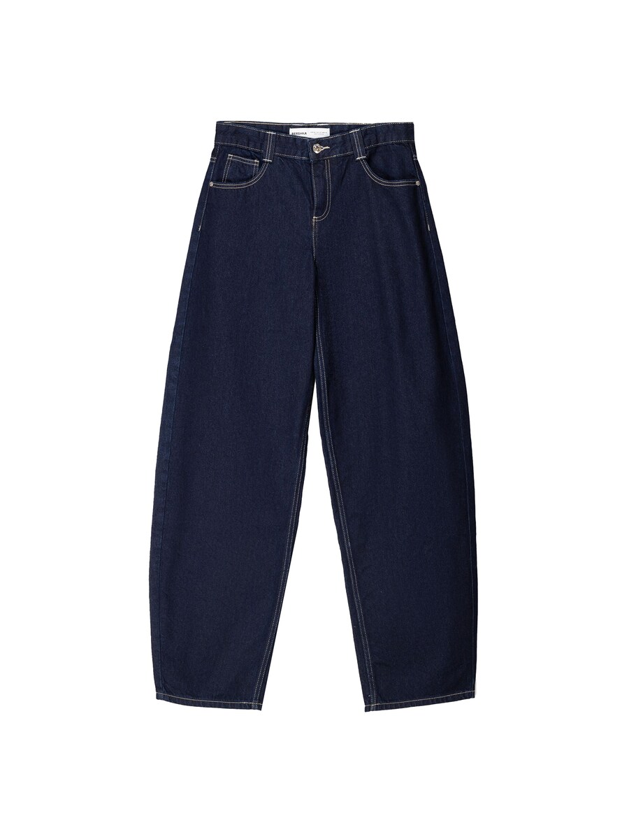 Мешковатые джинсы Bershka, Dark blue
Мешковатые джинсы Bershka, Dark blue