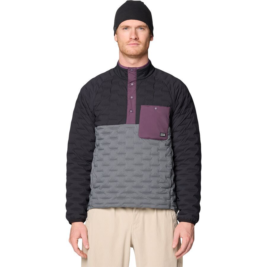 Куртка Mountain Hardwear Stretchdown Light Snap Neck Mountain Hardwear, Foil Grey/Black/Dusty Purple
Куртка Mountain Hardwear Stretchdown Light Snap Neck Mountain Hardwear, Foil Grey/Black/Dusty Purple