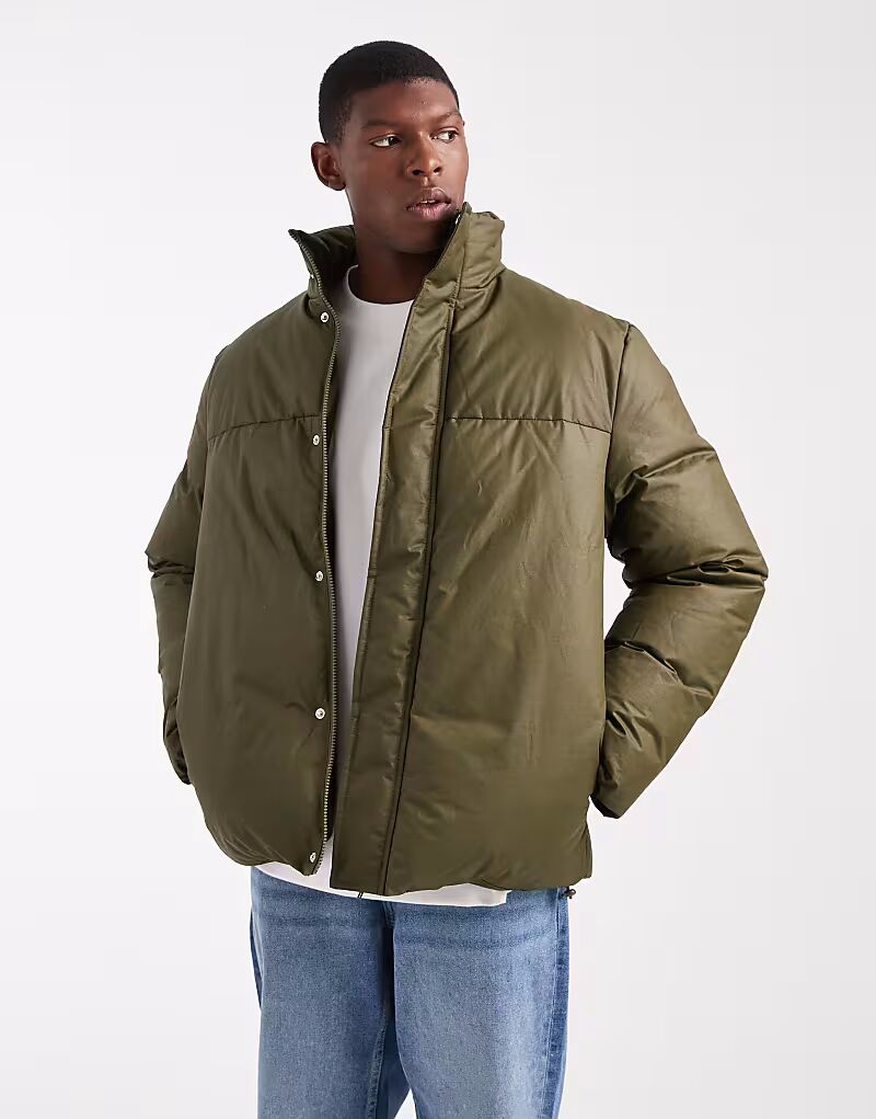 Пуховик цвета хаки Asos Design
Пуховик цвета хаки Asos Design