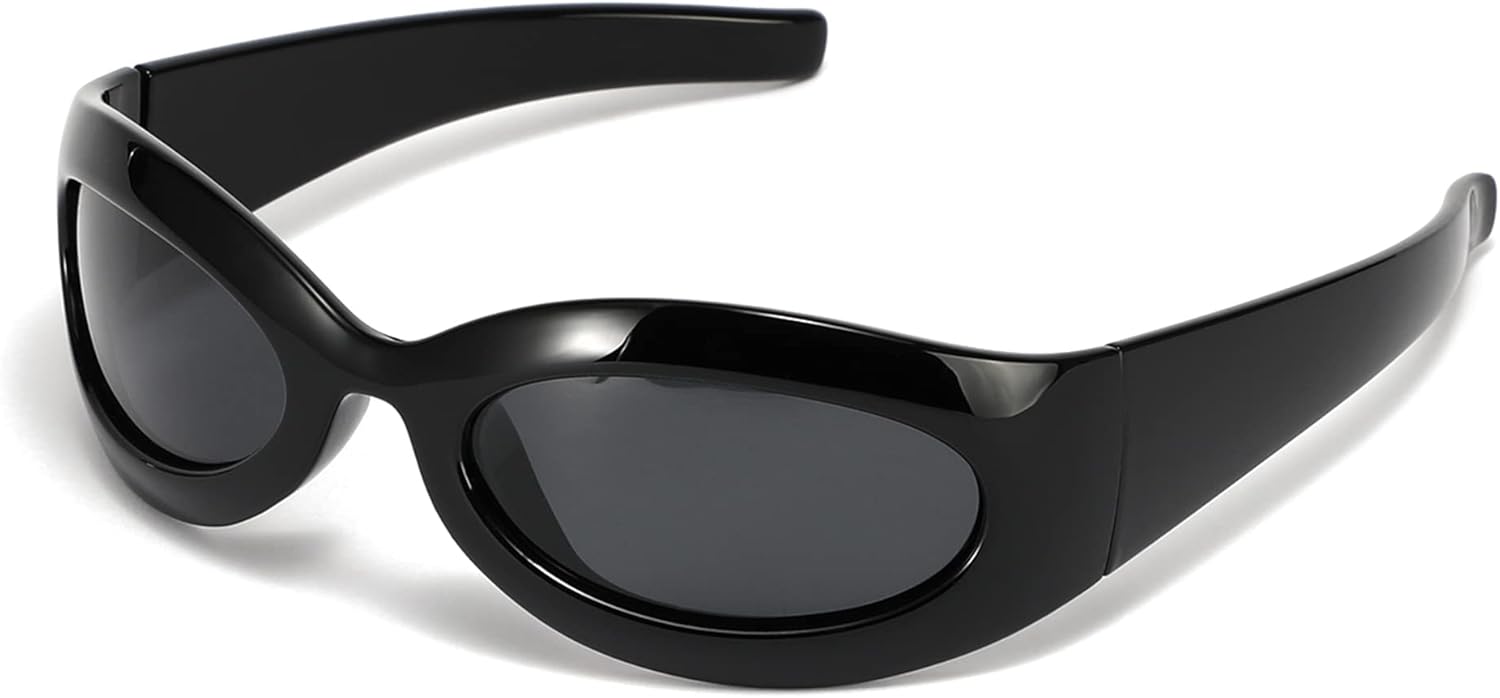 Солнцезащитные очки Cyxus Y2k Black Oval для женщин, солнцезащитные очки Wrap Around для мужчин и женщин, модные спортивные солнцезащитные очки Swift Oval, стильные солнцезащитные очки 1084, 09 - Oval Black Y2k Sunglasses
Солнцезащитные очки Cyxus Y2k Black Oval для женщин, солнцезащитные очки Wrap Around для мужчин и женщин, модные спортивные солнцезащитные очки Swift Oval, стильные солнцезащитные очки 1084, 09 - Oval Black Y2k Sunglasses