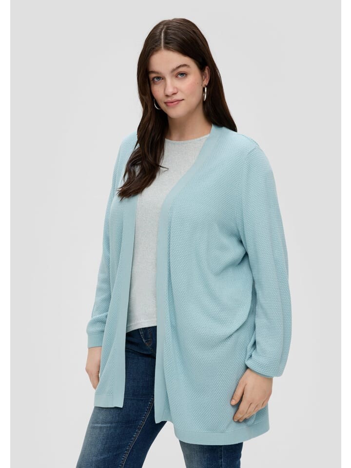 Кардиган QS Strickjacke langarm, бирюзовый
Кардиган QS Strickjacke langarm, бирюзовый