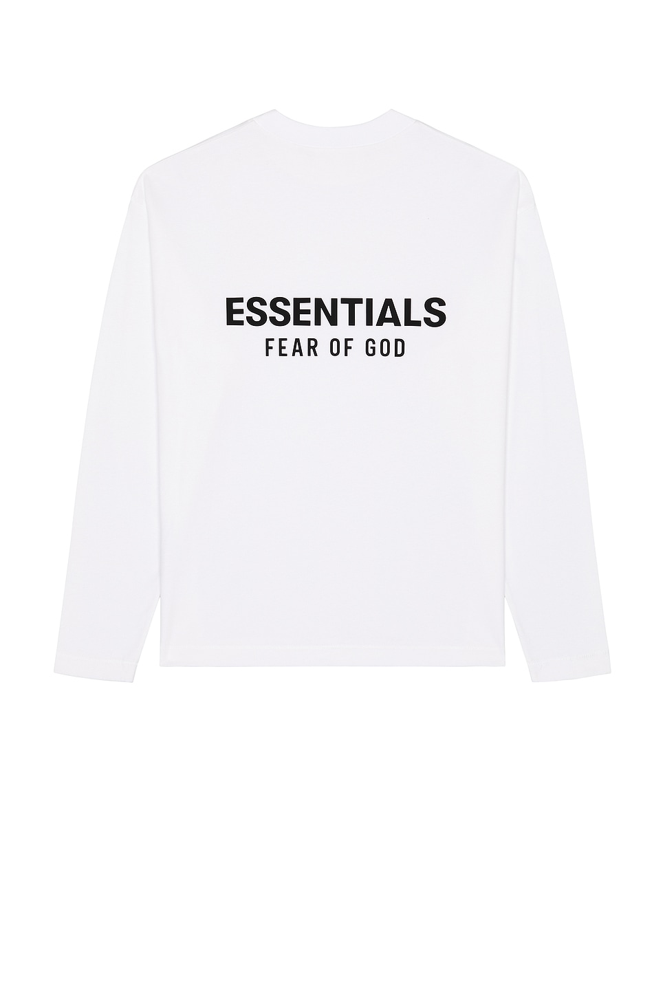 Классическая футболка с длинным рукавом Fear Of God Essentials, bright white
Классическая футболка с длинным рукавом Fear Of God Essentials, bright white
