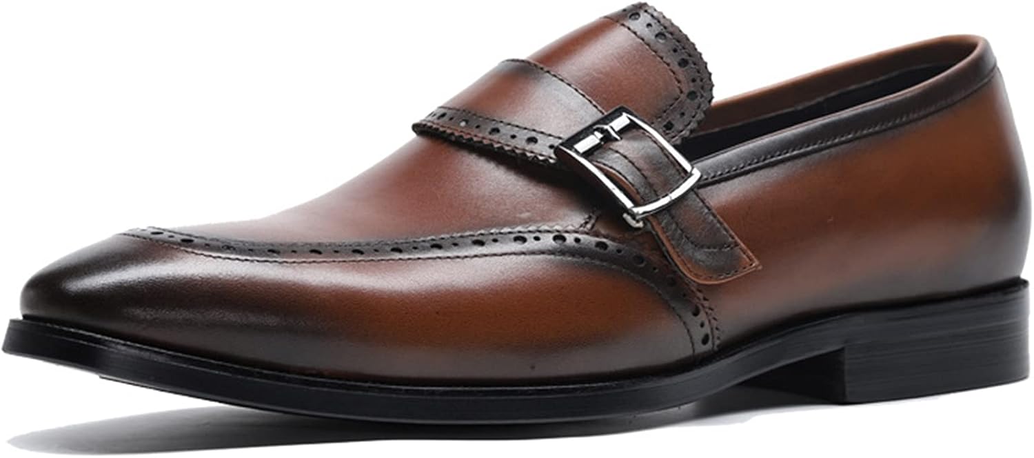 Мужские туфли WKNBEU, оксфорды с закругленным носком и монк-ремнем, лоферы с крыльчатым узором, формальные туфли, слипоны, деловые повседневные удобные туфли, черные - US8.5-9/UK7.5-8/EU41
Мужские туфли WKNBEU, оксфорды с закругленным носком и монк-ремнем, лоферы с крыльчатым узором, формальные туфли, слипоны, деловые повседневные удобные туфли, черные - US8.5-9/UK7.5-8/EU41