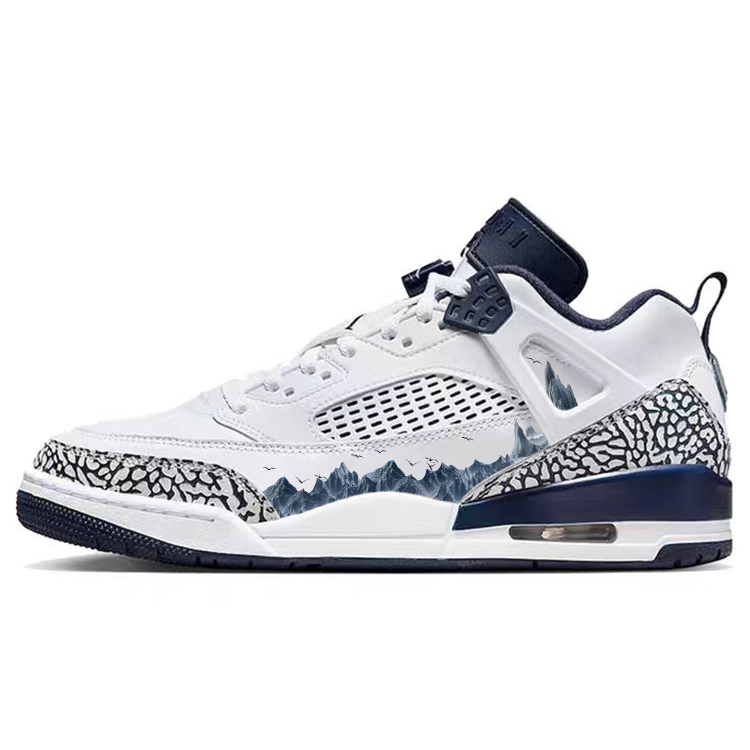 Jordan Баскетбольные кроссовки Spizike Vintage, низкие, мужские, синие/белые
Jordan Баскетбольные кроссовки Spizike Vintage, низкие, мужские, синие/белые