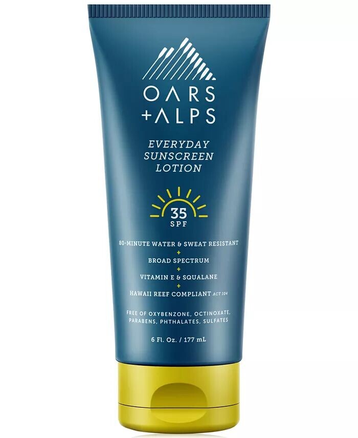 Солнцезащитный лосьон на каждый день SPF 35 Oars + Alps
Солнцезащитный лосьон на каждый день SPF 35 Oars + Alps