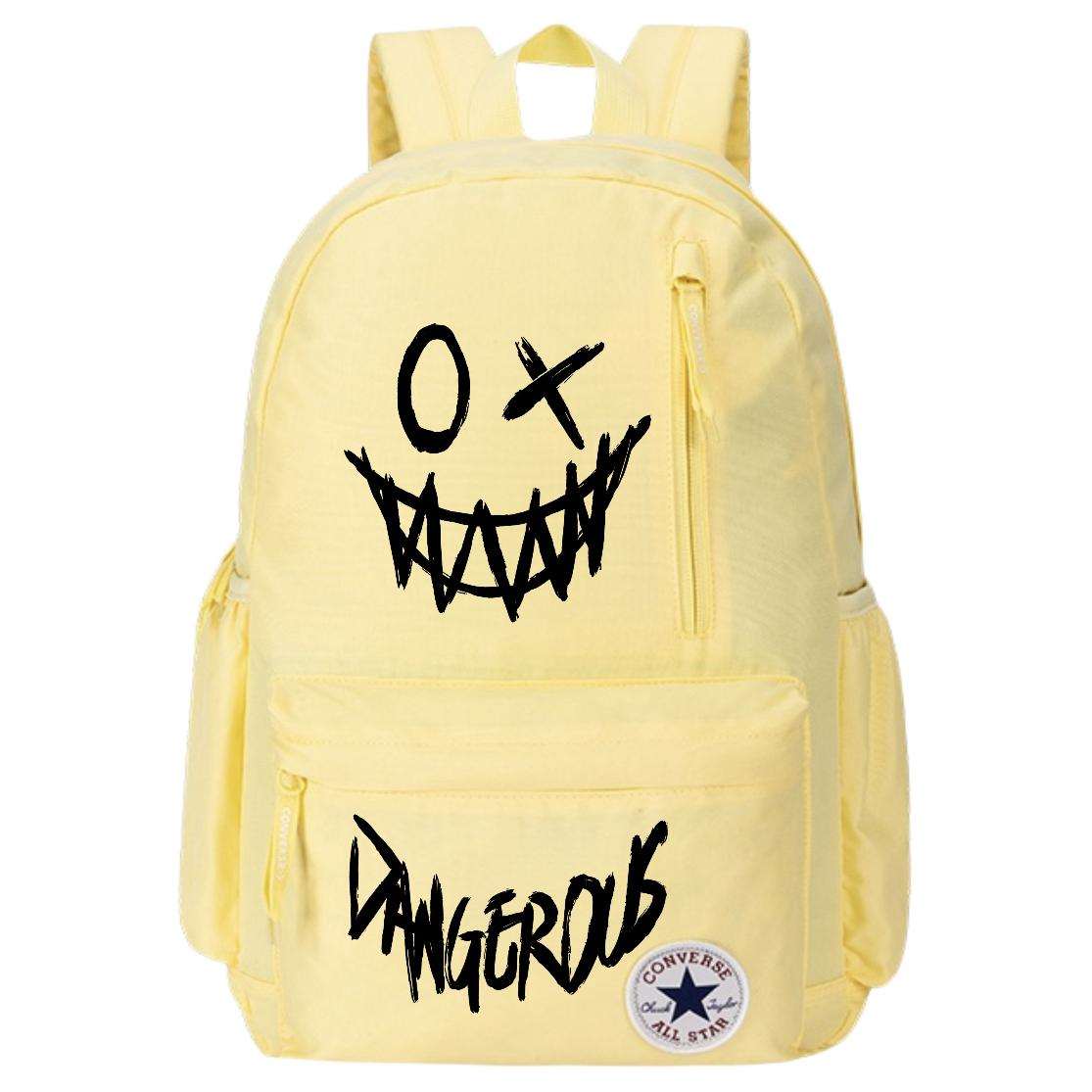 Converse Полиэстеровый рюкзак унисекс яично-желтый, Demon Expression Fun Print
Converse Полиэстеровый рюкзак унисекс яично-желтый, Demon Expression Fun Print