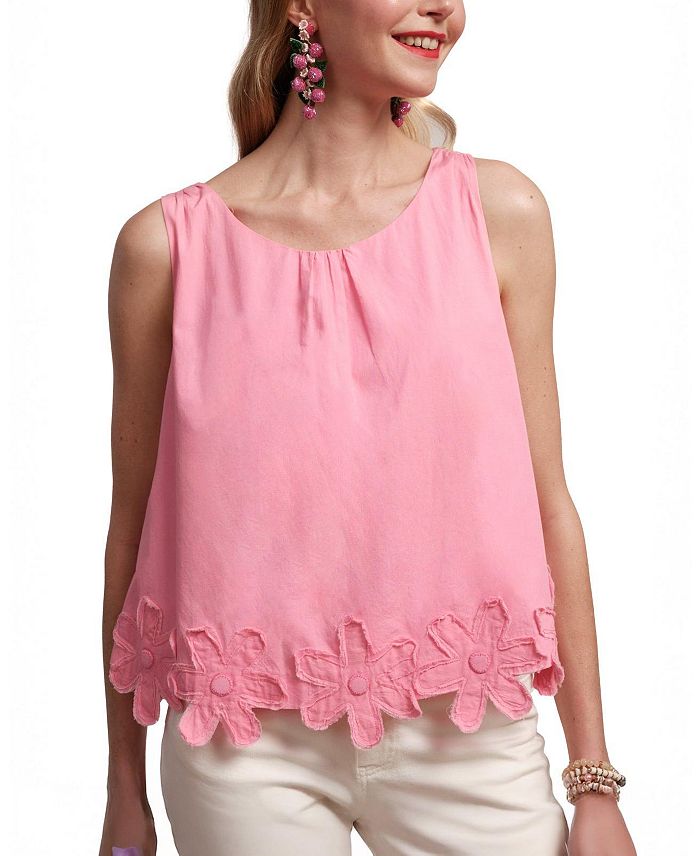 Топ с асимметричным подолом Zennia Flower Hem Frances Valentine, розовый
Топ с асимметричным подолом Zennia Flower Hem Frances Valentine, розовый