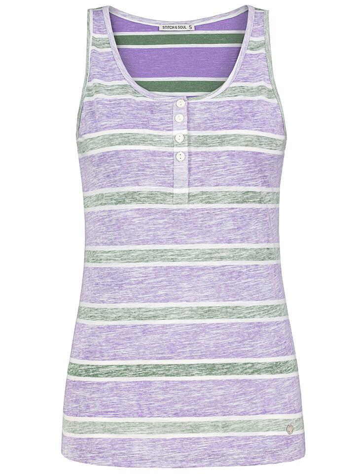 Топ Stitch & Soul Stitch and Soul, цвет Lila/Grün
Топ Stitch & Soul Stitch and Soul, цвет Lila/Grün