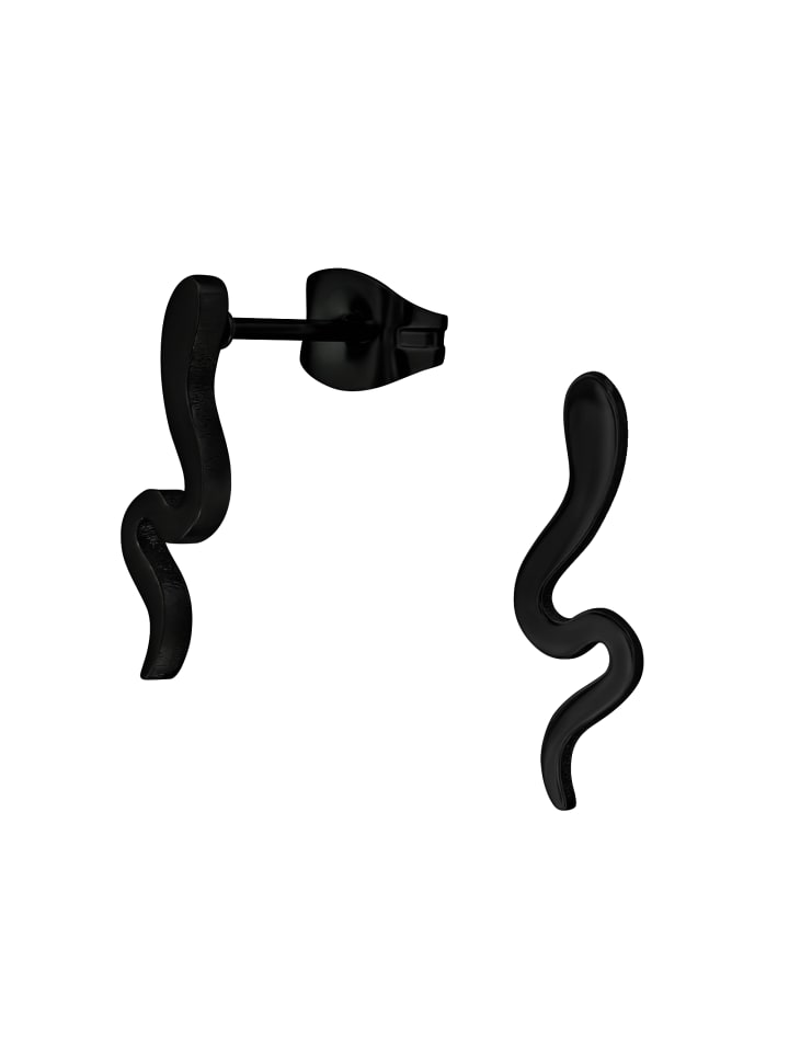 Bungsa Черные серьги-гвоздики
Bungsa Черные серьги-гвоздики