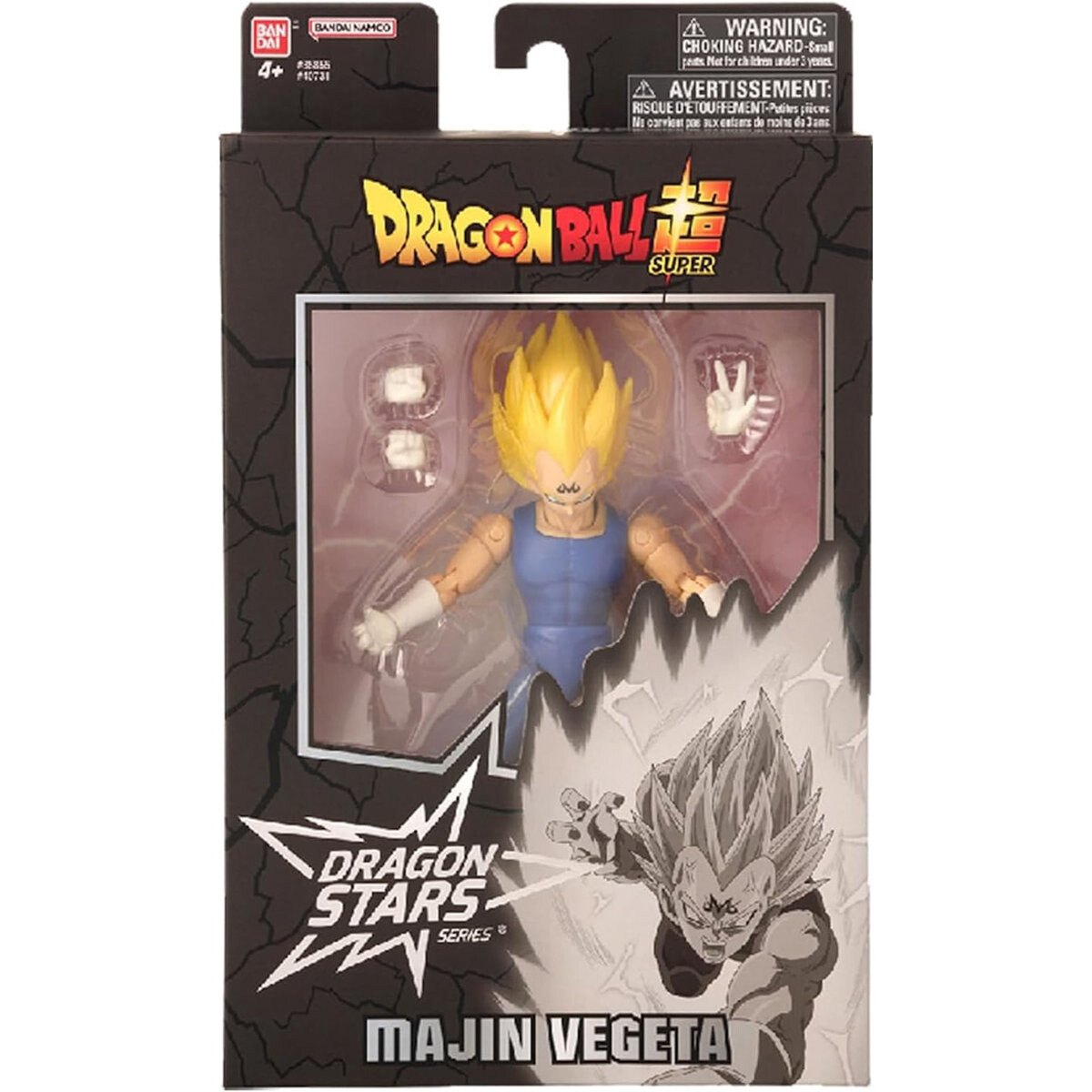 Dragon Ball Dragon Stars Series Оригинальная подвижная фигурка Маджин Вегета BANDAI
Dragon Ball Dragon Stars Series Оригинальная подвижная фигурка Маджин Вегета BANDAI