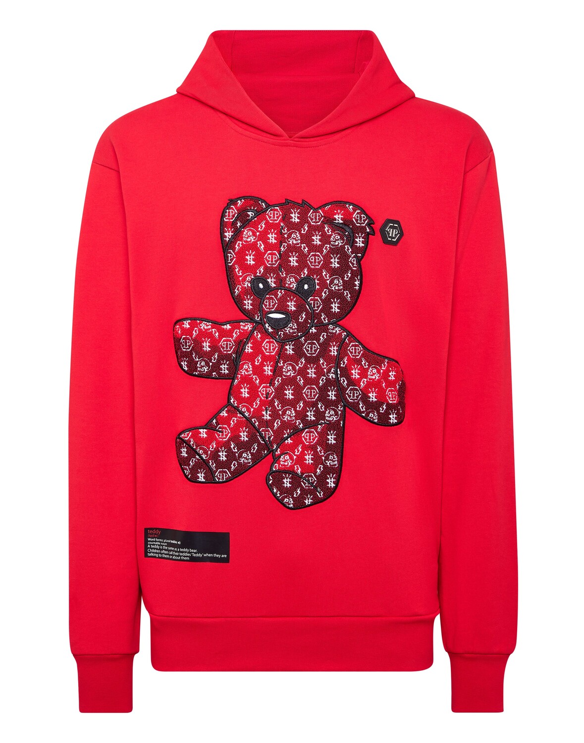 Толстовка с капюшоном Teddy Bear Philipp Plein, красный
Толстовка с капюшоном Teddy Bear Philipp Plein, красный