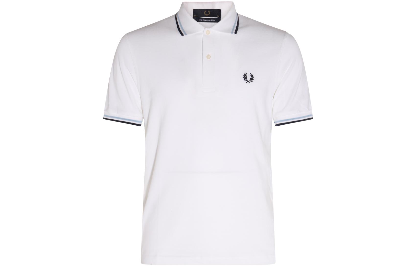 Поло с полосатой отделкой FRED PERRY, белый
Поло с полосатой отделкой FRED PERRY, белый