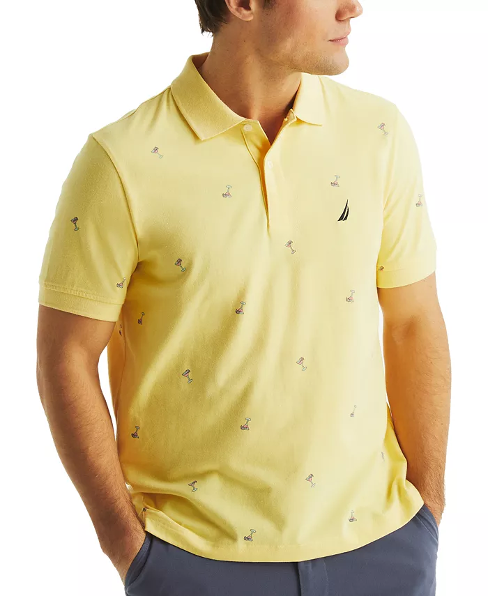 Мужская поло с коротким рукавом и принтом "коктейль" Nautica, желтый
Мужская поло с коротким рукавом и принтом "коктейль" Nautica, желтый