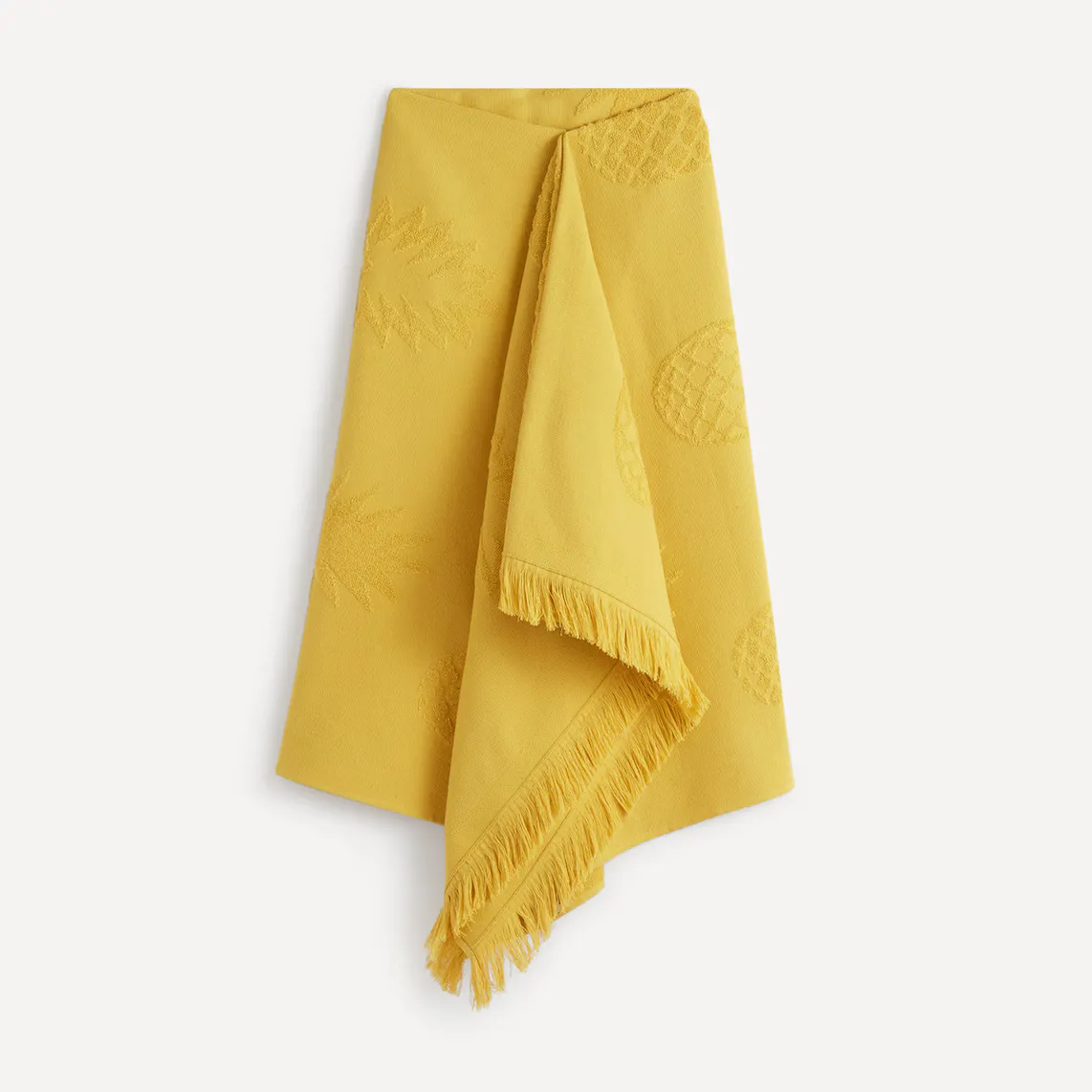 Пляжное полотенце-саронг Ananas El Corte Inglés, желтый 
Пляжное полотенце-саронг Ananas El Corte Inglés, желтый
