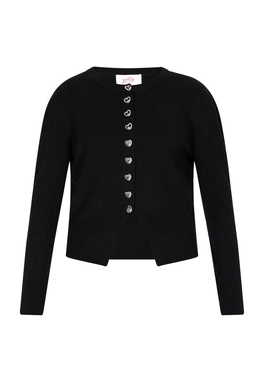 Вязаный кардиган sweeties by leo, черный
Вязаный кардиган sweeties by leo, черный