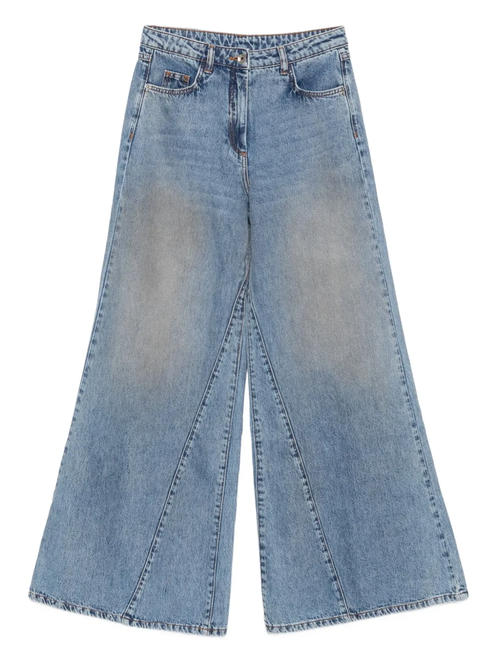 Широкие джинсы с заниженной талией Patrizia Pepe, синий
Широкие джинсы с заниженной талией Patrizia Pepe, синий