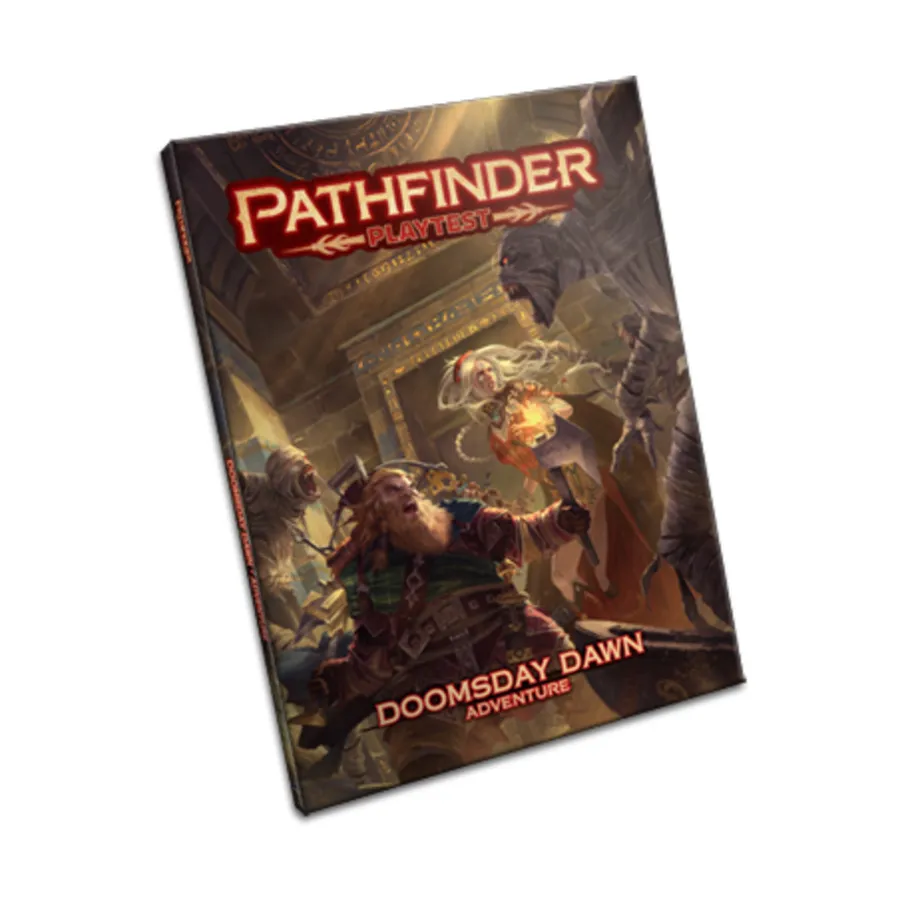 Playtest Adventure - Doomsday Dawn, Pathfinder Roleplaying Game (2nd Edition) - Playtest, мягкая обложка
Playtest Adventure - Doomsday Dawn, Pathfinder Roleplaying Game (2nd Edition) - Playtest, мягкая обложка