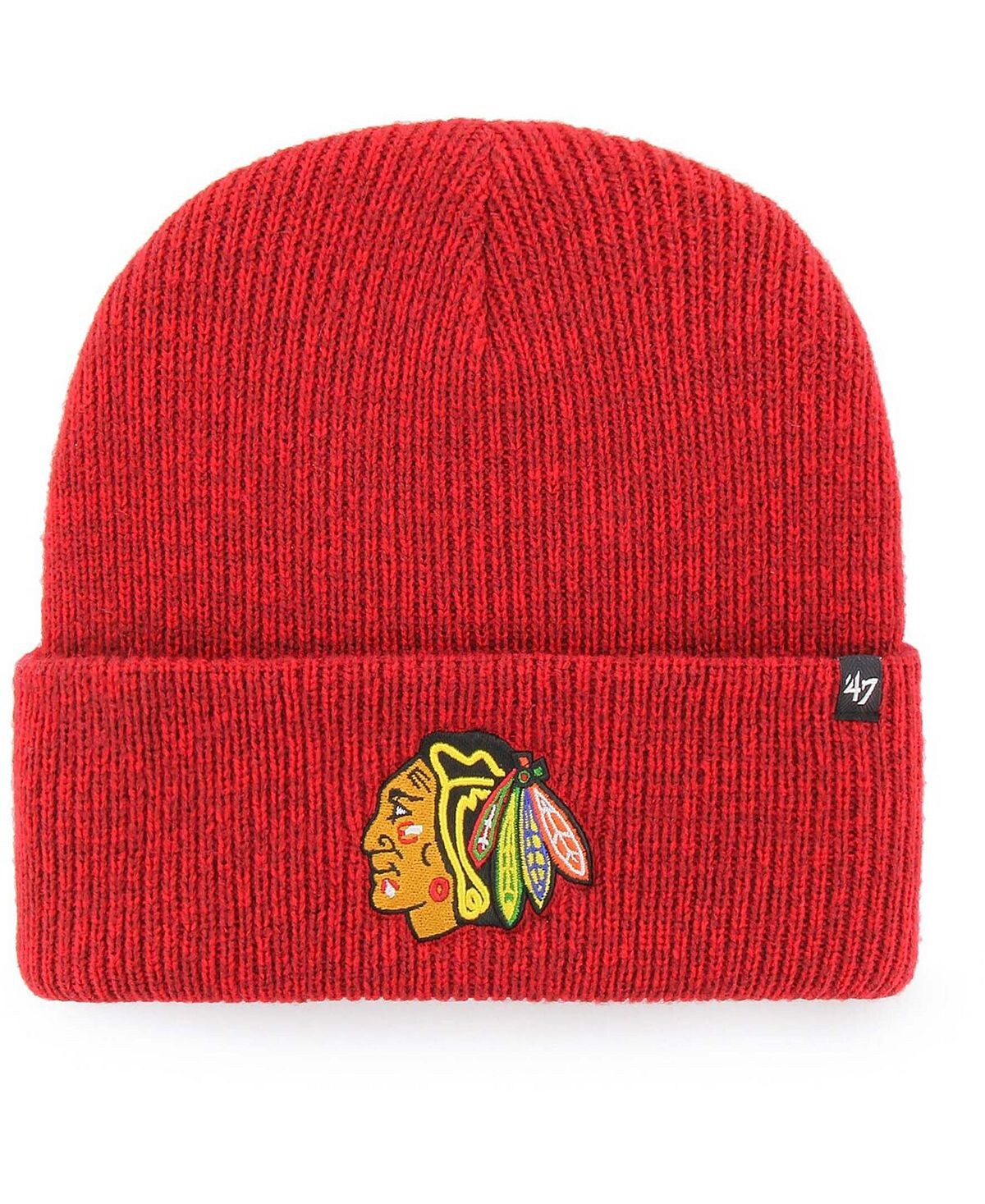 Мужская красная вязаная шапка с манжетами Chicago Blackhawks Brain Freeze '47 Brand
Мужская красная вязаная шапка с манжетами Chicago Blackhawks Brain Freeze '47 Brand