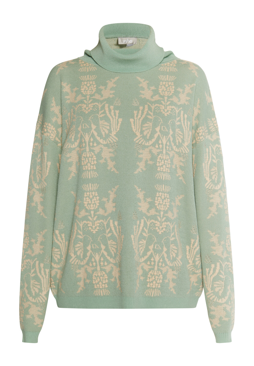 Свитер Usha Strick, цвет Mint Creme 
Свитер Usha Strick, цвет Mint Creme