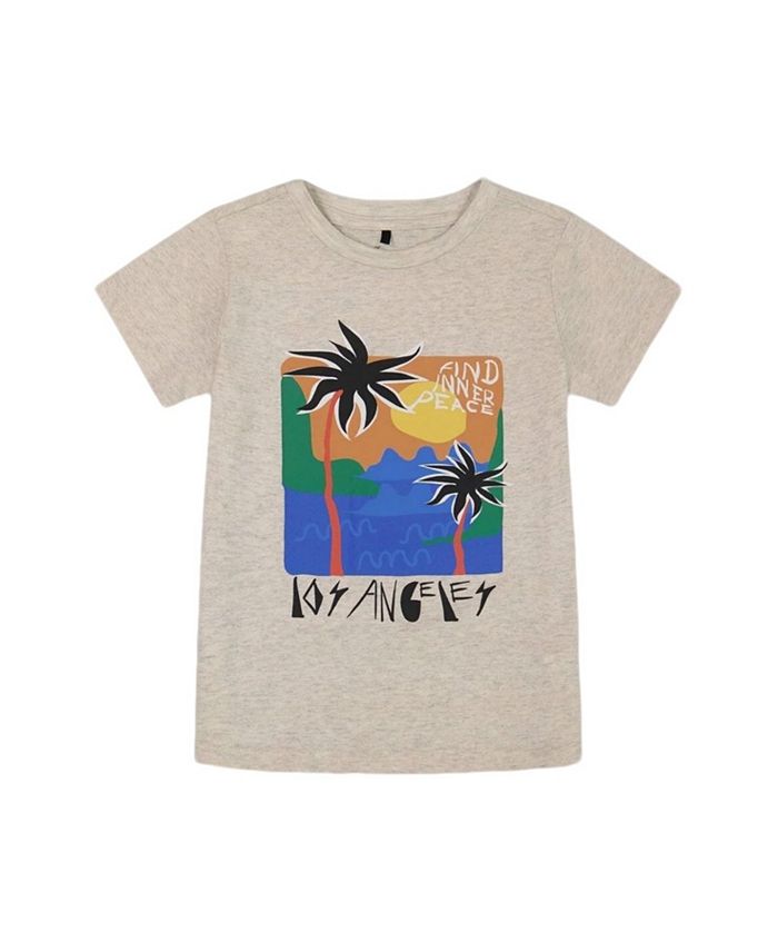 Детская футболка с принтом из органического хлопка для мальчиков - Little Kid Deux par Deux, серый
Детская футболка с принтом из органического хлопка для мальчиков - Little Kid Deux par Deux, серый