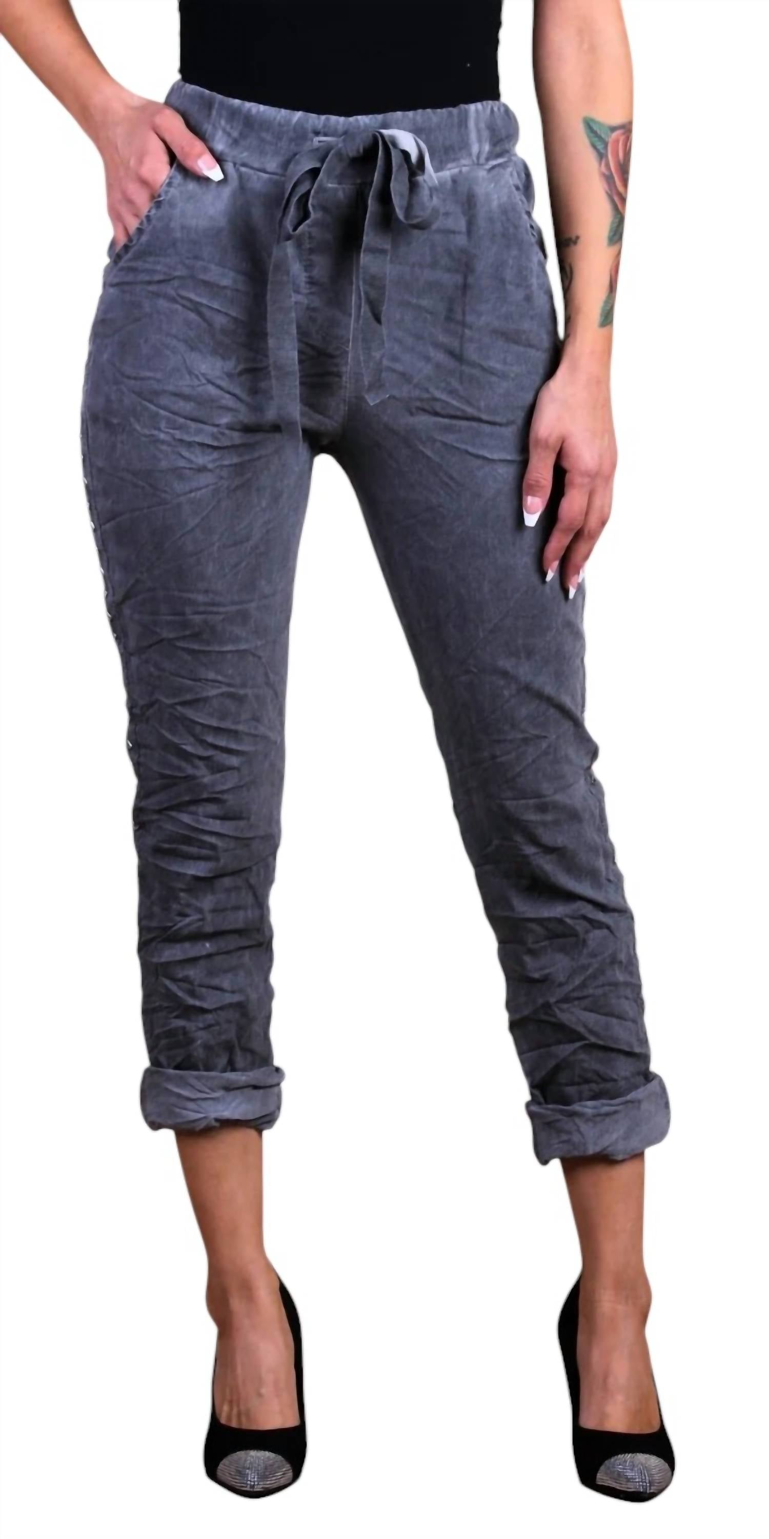 Зола Студенческие Брюки в цвете антрацит GIGI MODA, Charcoal
Зола Студенческие Брюки в цвете антрацит GIGI MODA, Charcoal