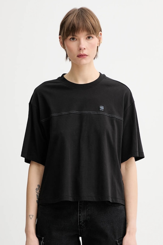 Хлопковая футболка G-Star, черный
Хлопковая футболка G-Star, черный