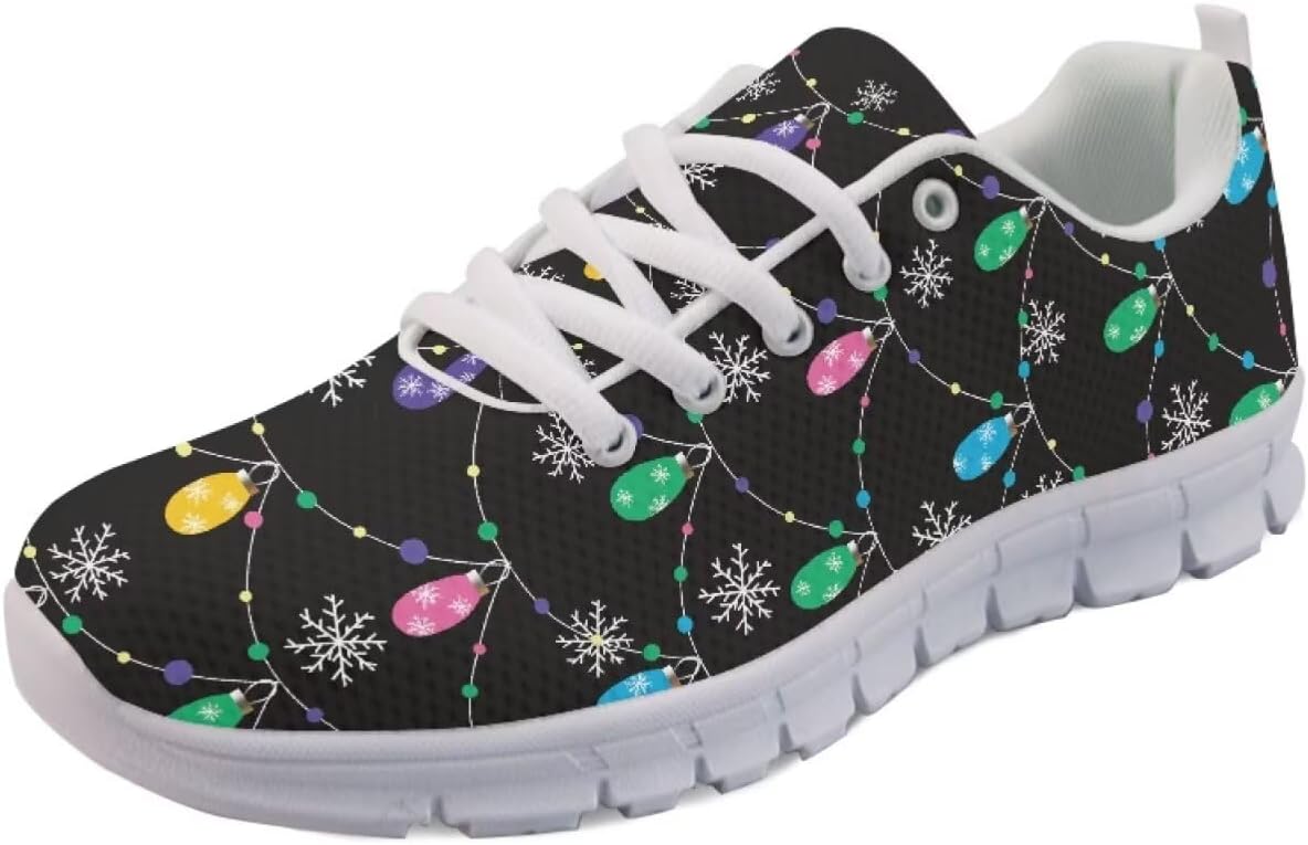 Кроссовки Forchrinse для женщин и мужчин, повседневные, с шнуровкой, для бега и тенниса, обувь для праздников и вечеринок, Christmas Lights
Кроссовки Forchrinse для женщин и мужчин, повседневные, с шнуровкой, для бега и тенниса, обувь для праздников и вечеринок, Christmas Lights