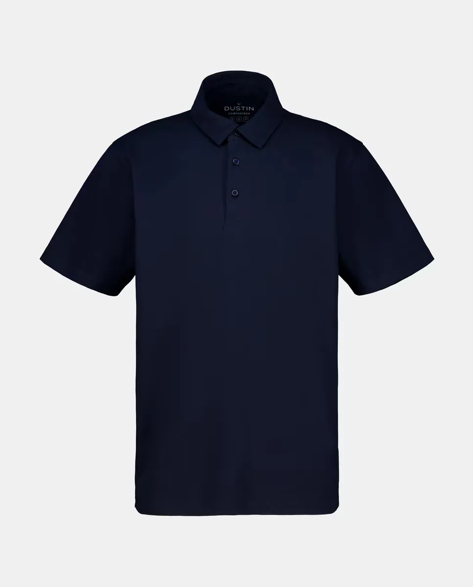 Поло с коротким рукавом, гладкая вязка, Comfortech, мужское Dustin, темно-синий
Поло с коротким рукавом, гладкая вязка, Comfortech, мужское Dustin, темно-синий