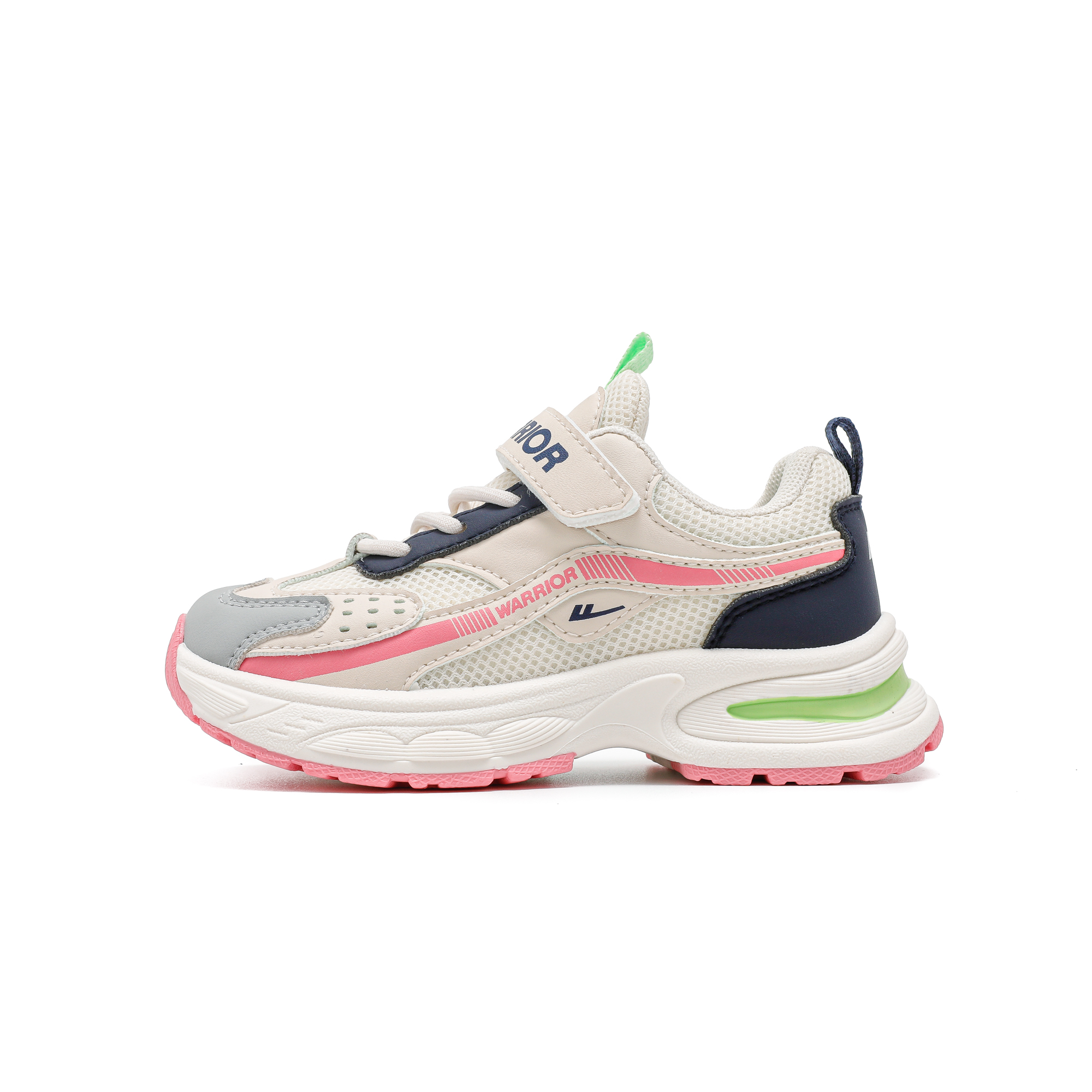 Дышащие, легкие, амортизирующие, низкие кроссовки для скейтбординга для детей WARRIOR, бежевый/синий/розовый
Дышащие, легкие, амортизирующие, низкие кроссовки для скейтбординга для детей WARRIOR, бежевый/синий/розовый