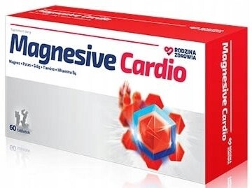 Magnesive Cardio Магний Тиамин Витамин B 60 таб. Rodzina Zdrowia
Magnesive Cardio Магний Тиамин Витамин B 60 таб. Rodzina Zdrowia