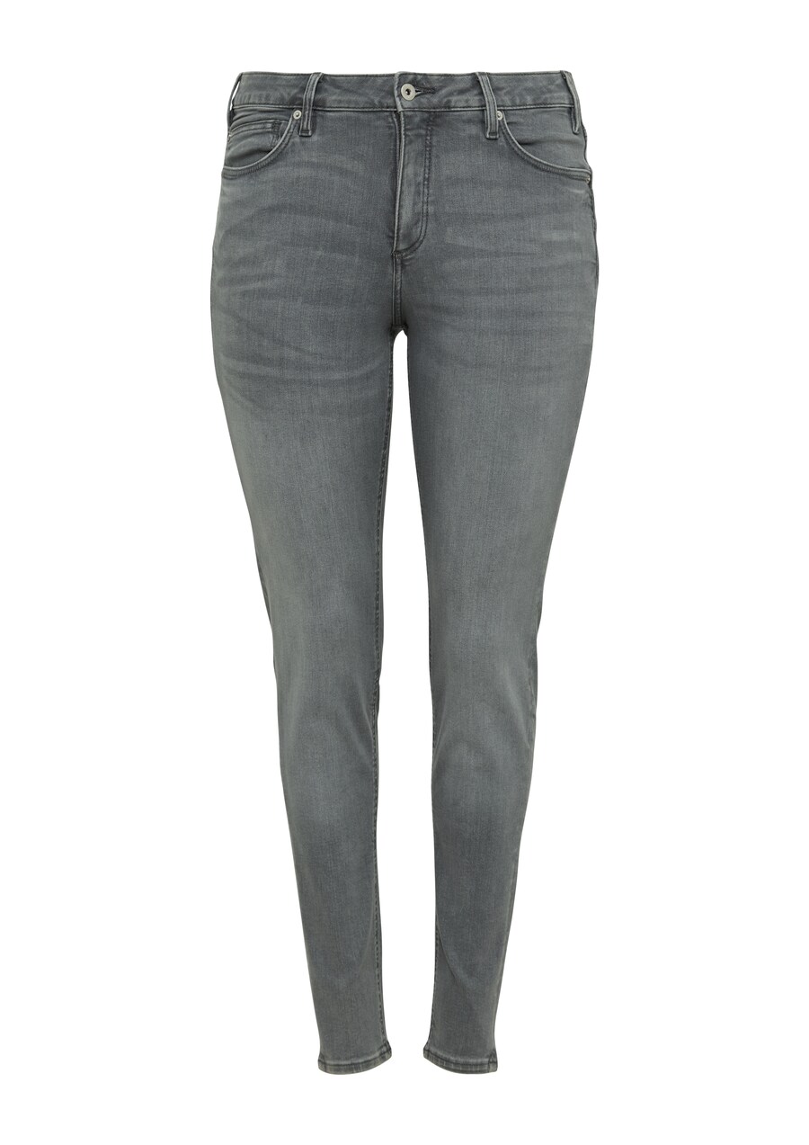 Узкие джинсы QS, антрацит
Узкие джинсы QS, антрацит