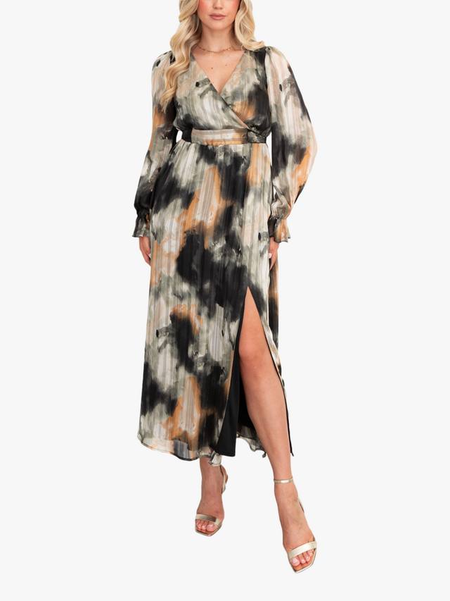 Платье миди с асимметричным запахом и завязками на спине Lovedrobe, Mono-peach Print
Платье миди с асимметричным запахом и завязками на спине Lovedrobe, Mono-peach Print