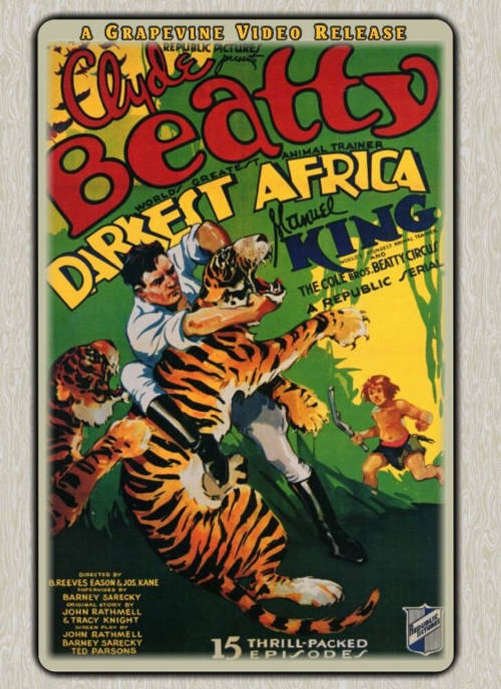 Диск DVD Darkest Africa (1936) 15 Chapt
Диск DVD Darkest Africa (1936) 15 Chapt